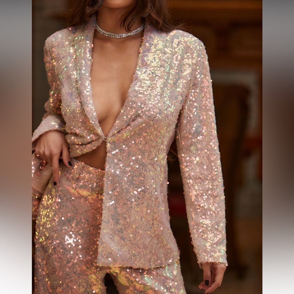 Sequin Blazer